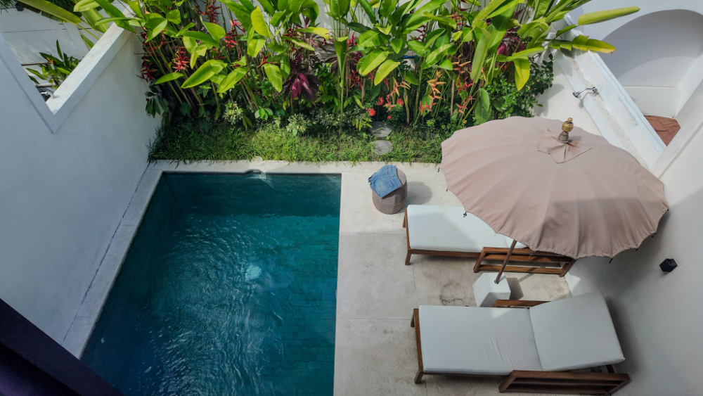 Bali Airbnbs - Second storey view at Villa Isola
