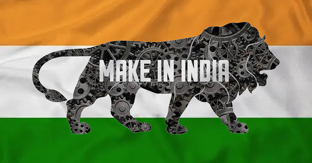 Namaste Bharat 2024 - Make in India logo Namaste Bharat 2024 - Make in India logo
