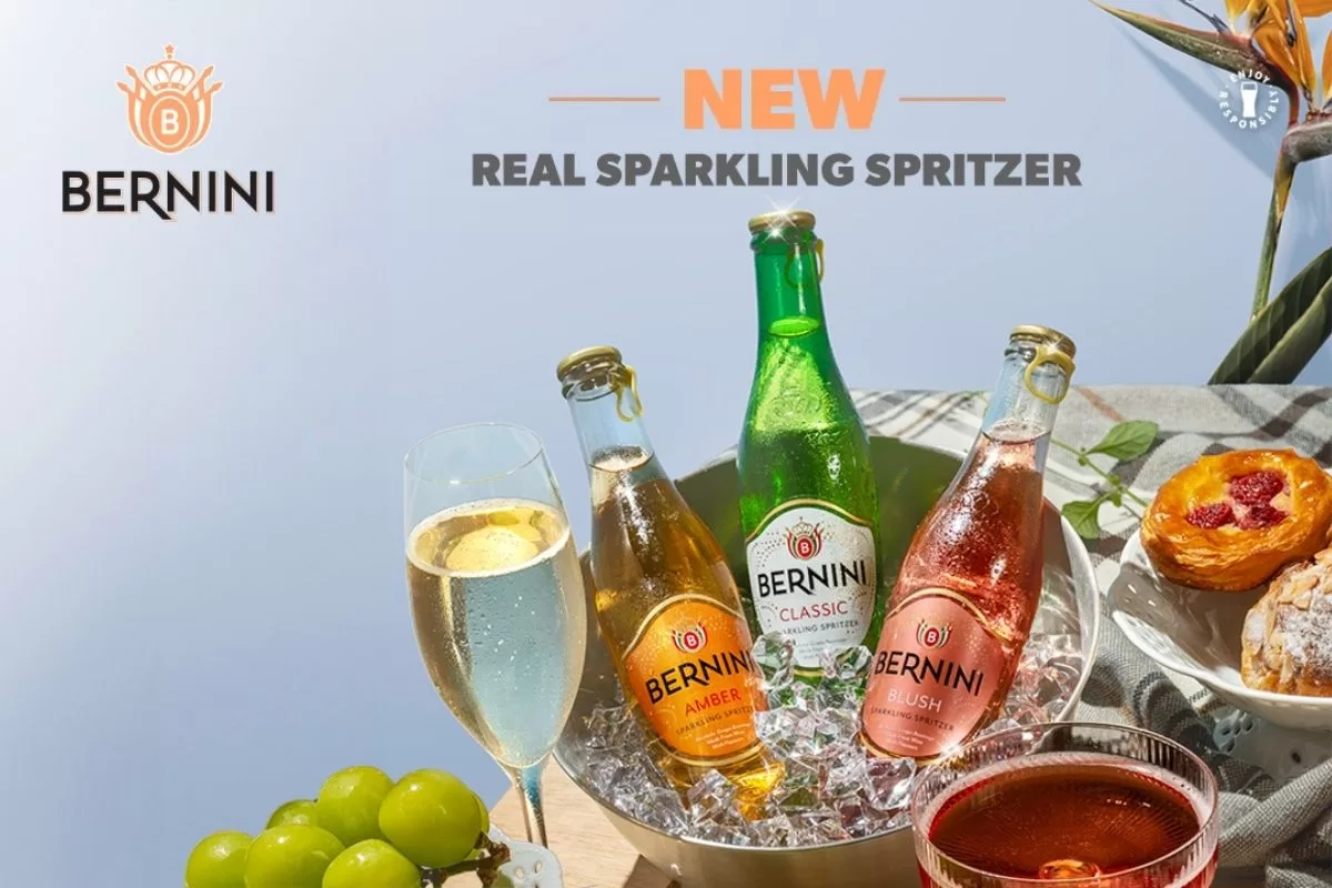 Valentine's Day gift ideas - Bernini main poster for their Classic, Amber and Blush Sparkling Spritzers Valentine's Day gift ideas - Bernini main poster for their Classic, Amber and Blush Sparkling Spritzers