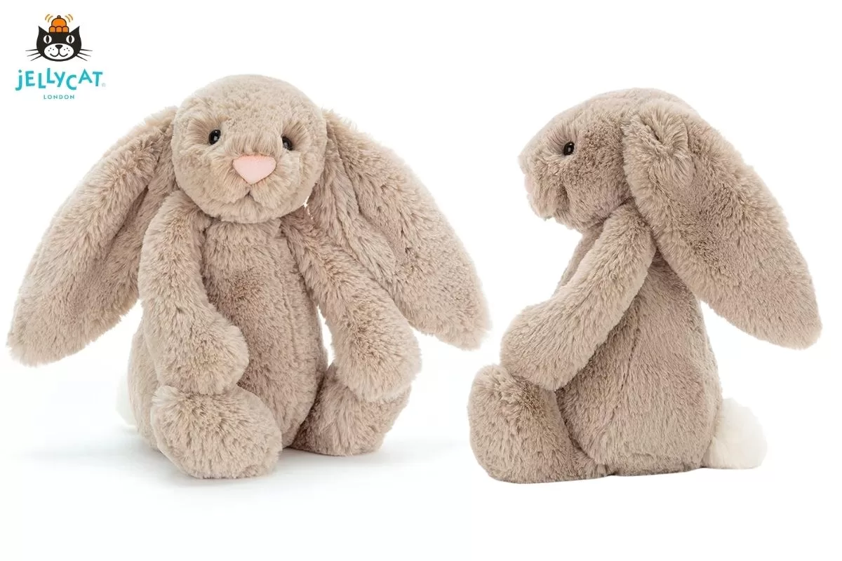 Valentine's Day gift ideas -Jellycat Bashful Beige Bunny product shots Valentine's Day gift ideas - Jellycat Bashful Beige Bunny product shots