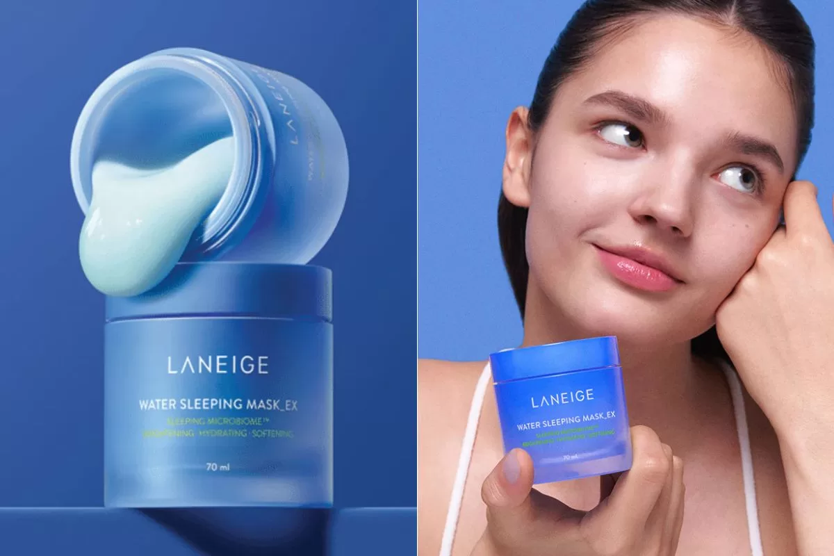 Valentine's Day gift ideas - Laneige's Water Sleeping Mask product shots Valentine's Day gift ideas - Laneige's Water Sleeping Mask product shots