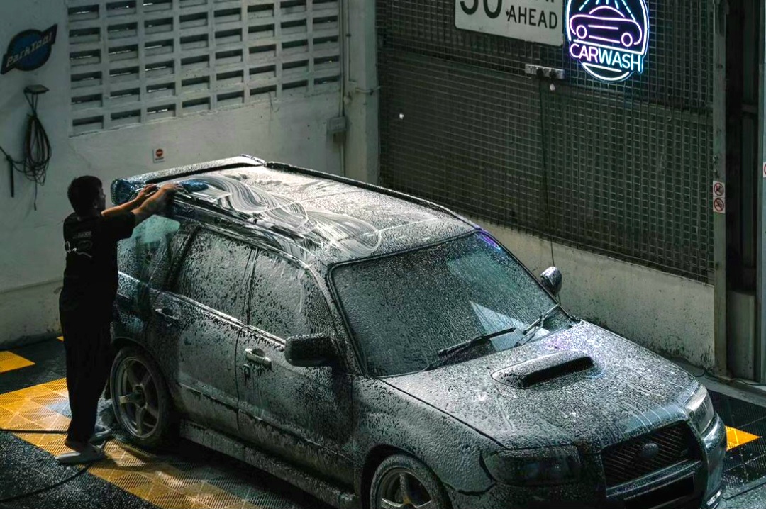 rounding - car wash