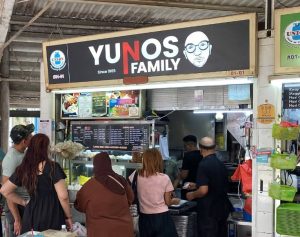 Yunos N Family - Exterior of stall