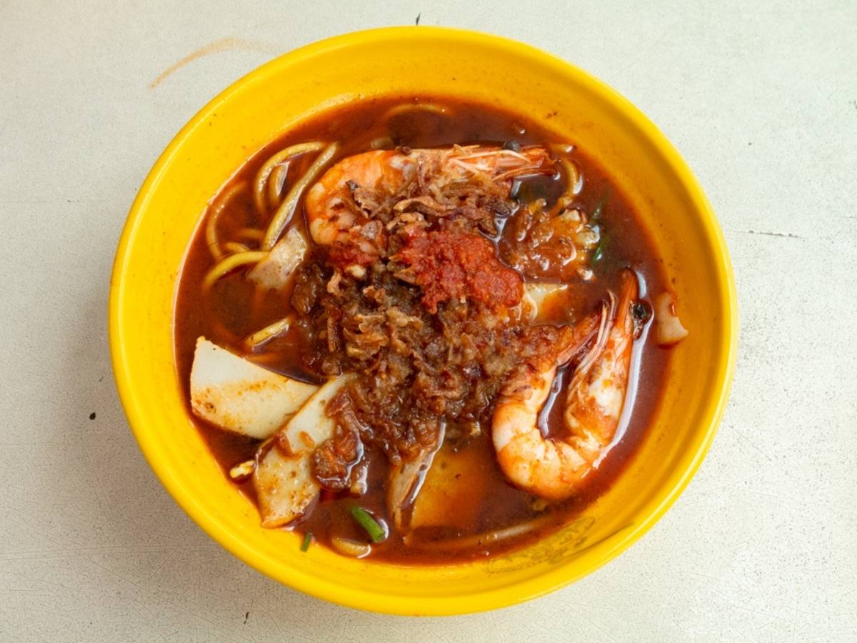 penang delights - penang prawn mee