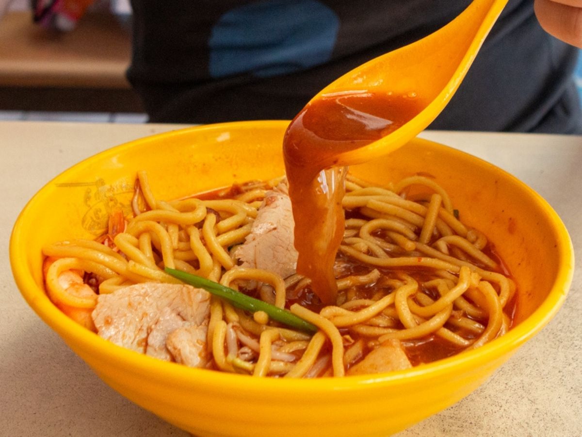 penang delights - penang prawn mee gravy