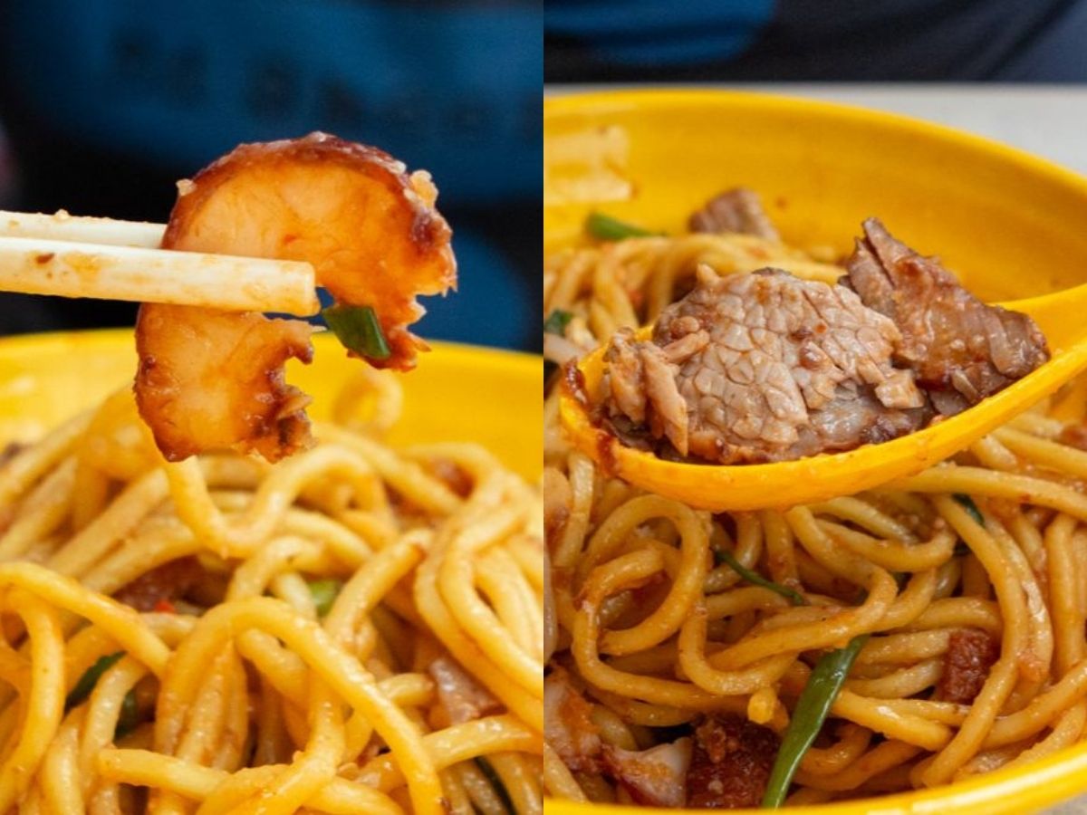 penang delights - penang style dry mee ingredients