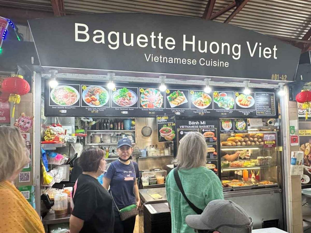 maxwell food centre - Baguette Huong Viet