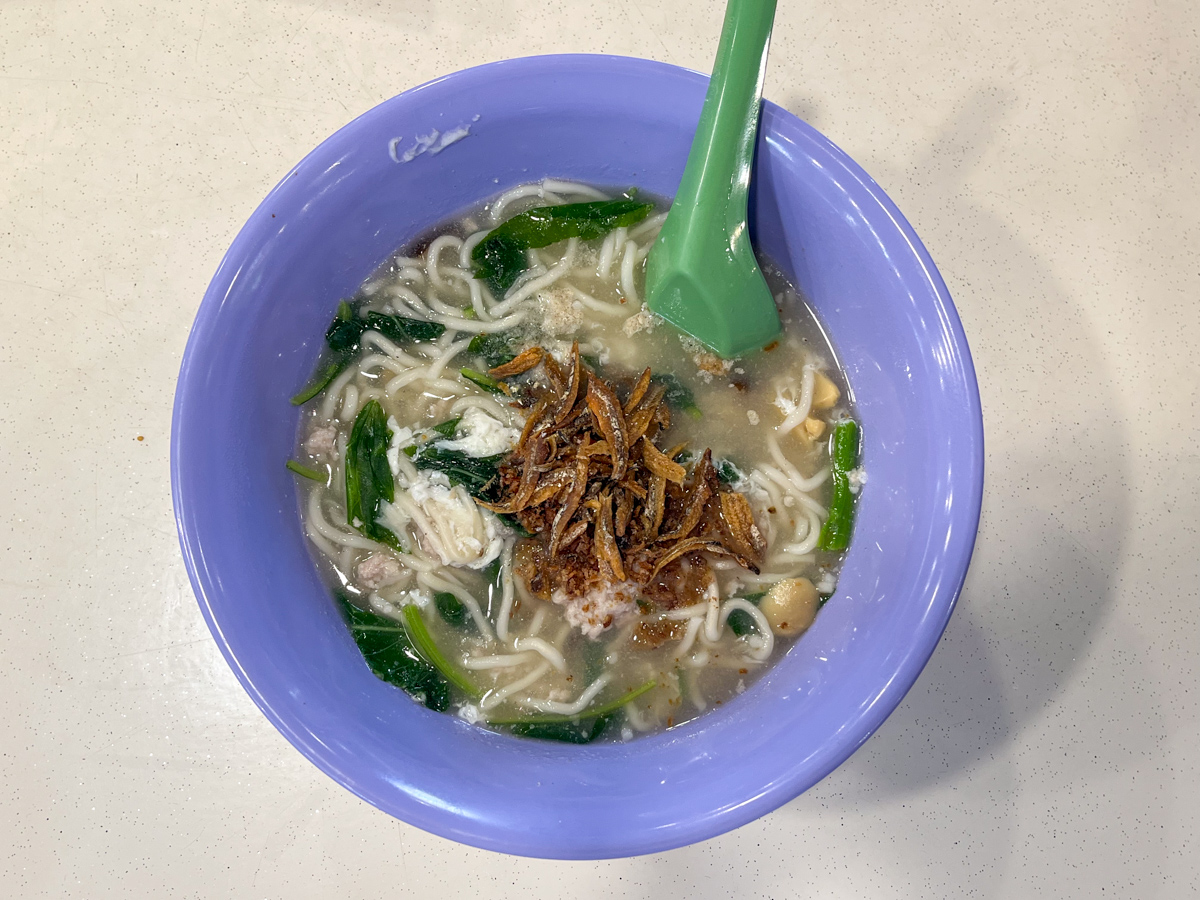 Traditional Handmade Mee Hoon Kueh Ban Mian U Mian - You Mian Soup