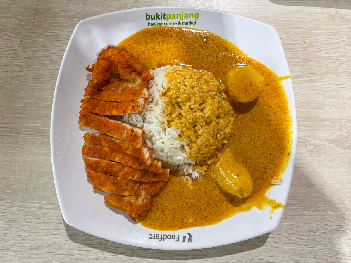 Hai Nan Hometown Curry - Pork Chop Curry Rice