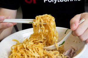 Da Muzhi Minced Meat Noodle - Mee pok zoom