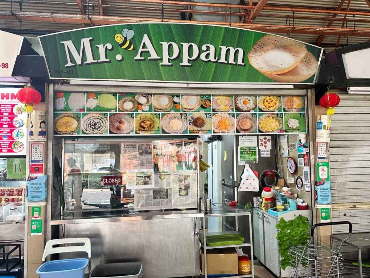 maxwell food centre - Mr Appam