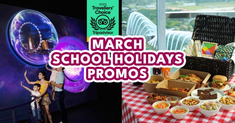Singapore Flyer March school holidays promos - featured image