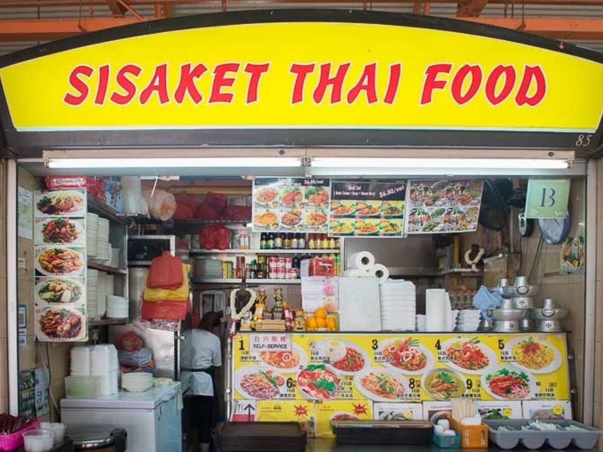 maxwell food centre - Sisaket Thai Food