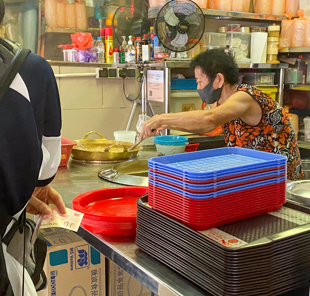 Xi Le Ting - Stall owner
