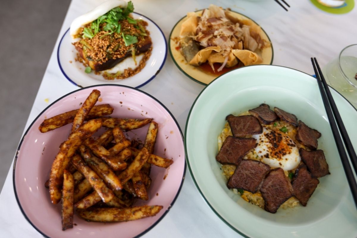 abundance - overview of dishes