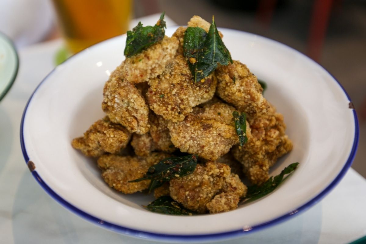 abundance - mala popcorn chicken