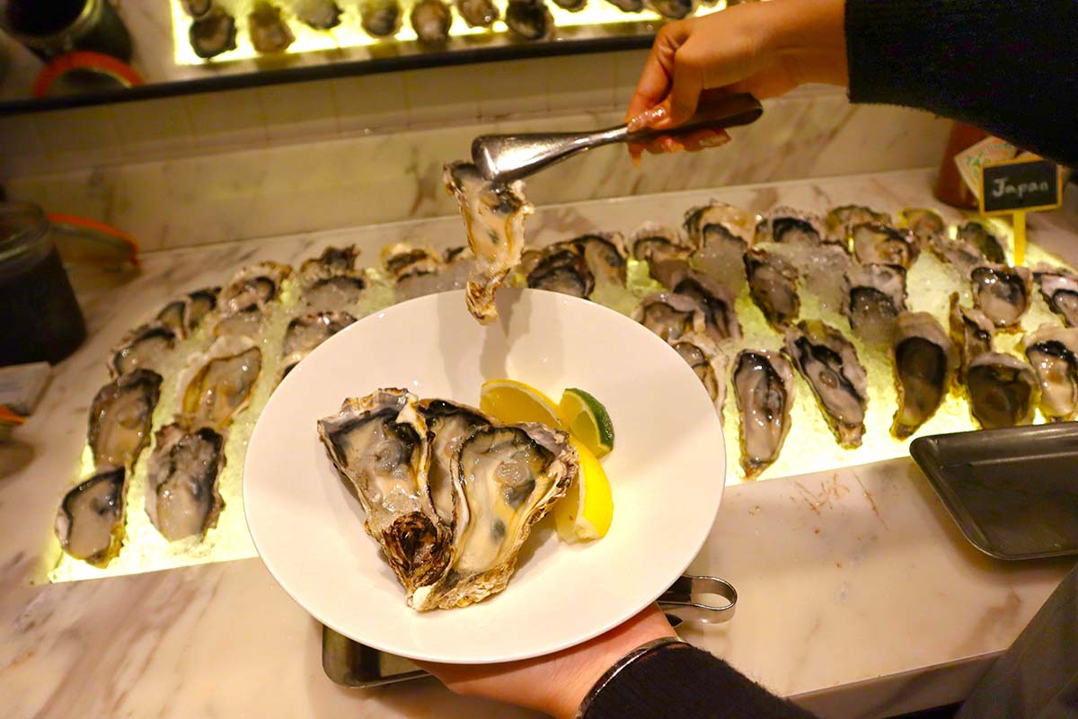 Beach Road Kitchen - oysters
