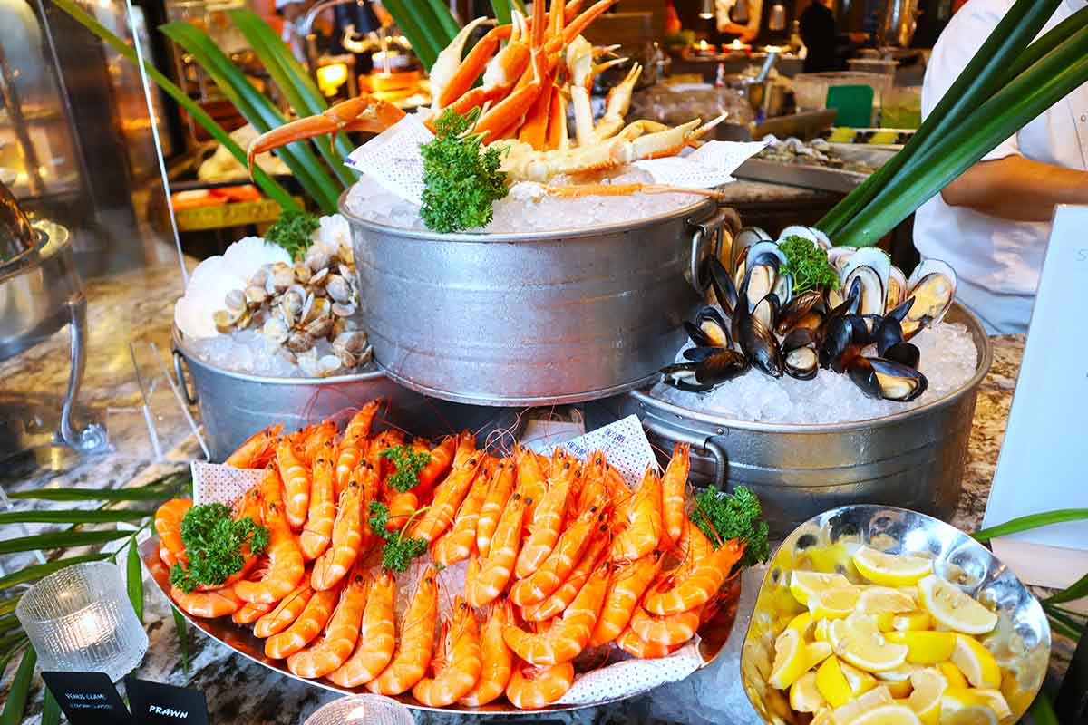 grand copthorne waterfront - seafood