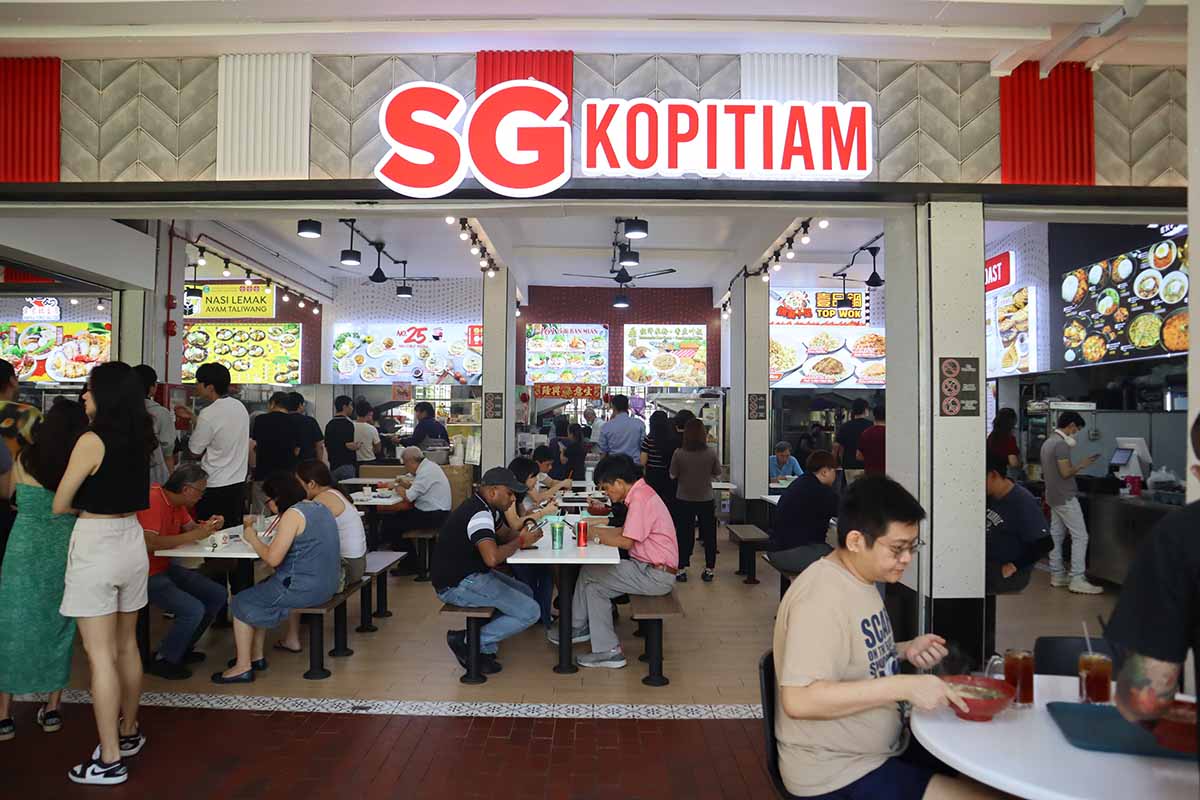 SG Kopitiam - coffee shop front