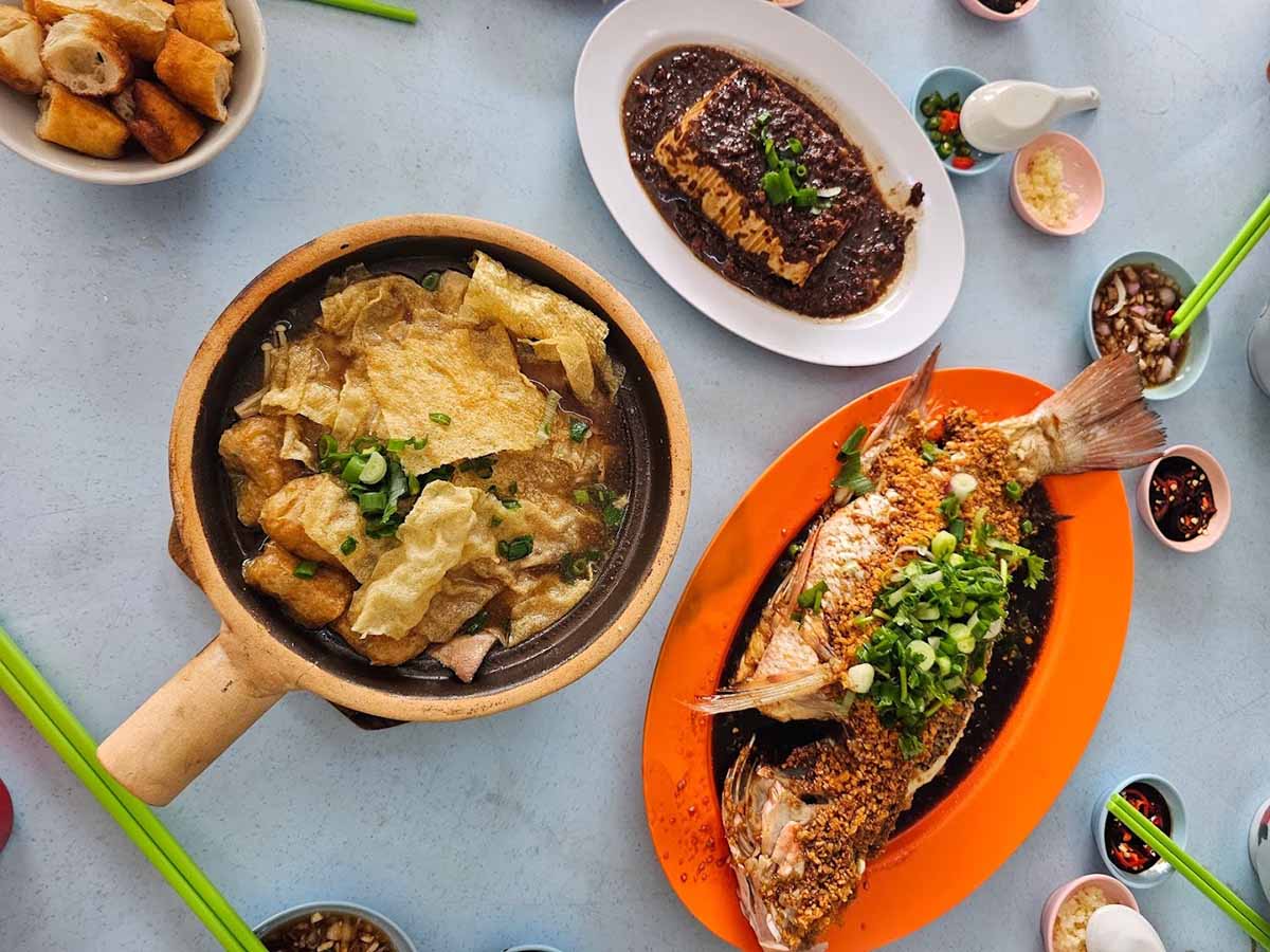 Kedai Bak Kut Teh Hin Hock - Various dishes
