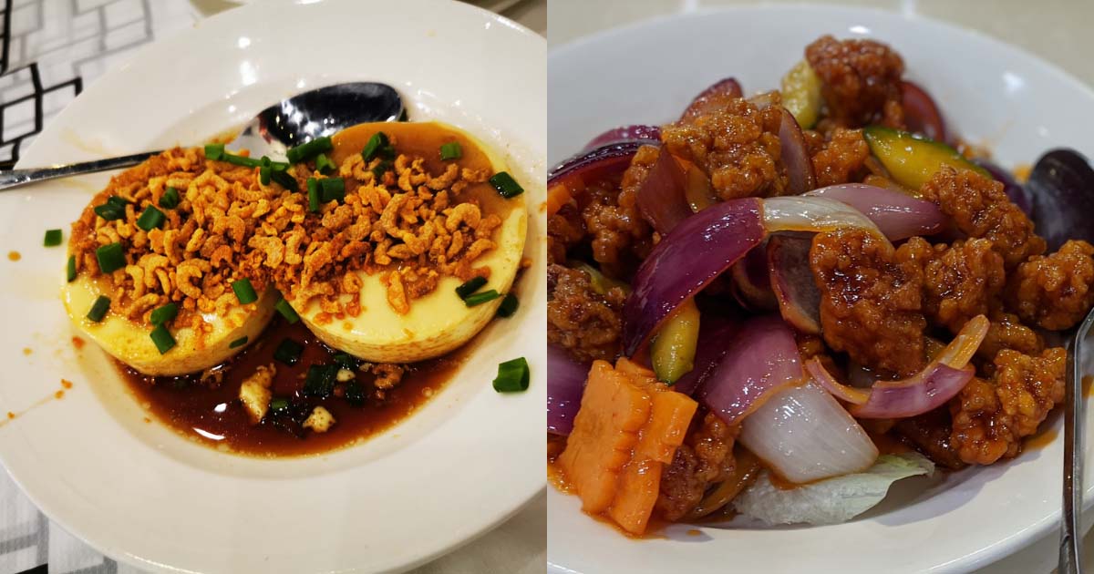Siong Tong Gai - Tofu and pork dishes