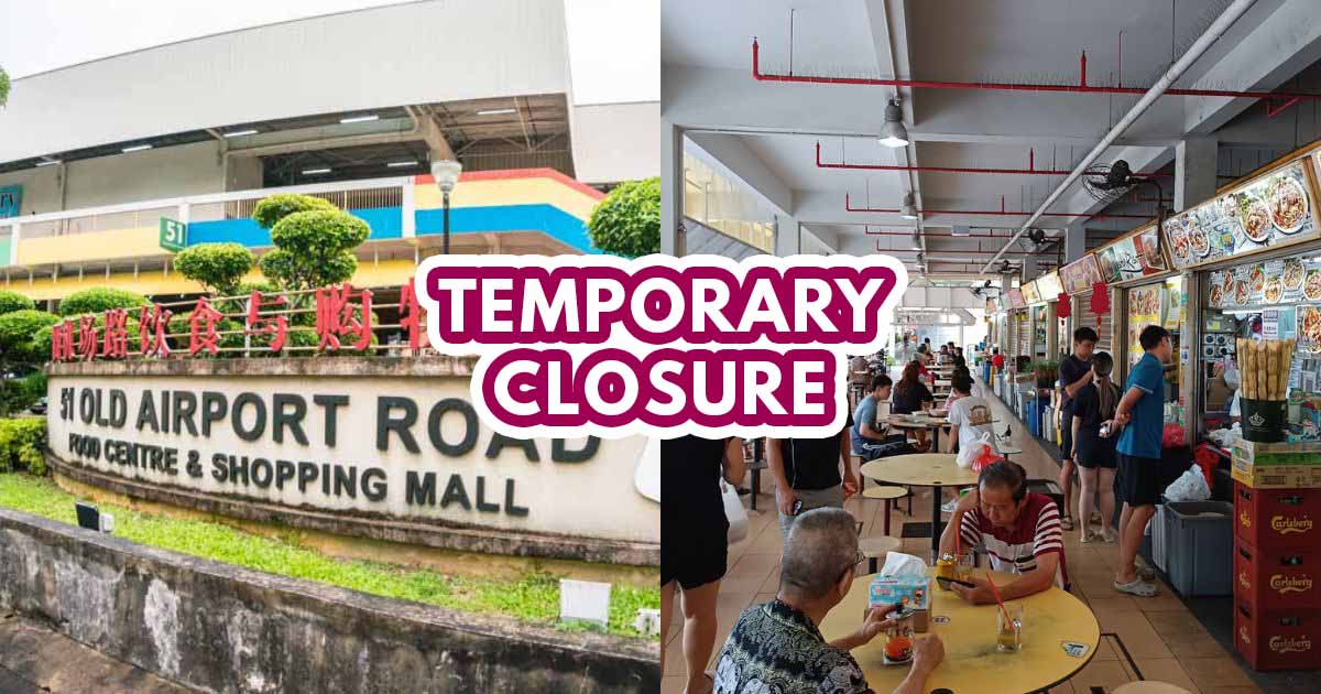 Old Airport Road Food Centre renovation - Featured Image