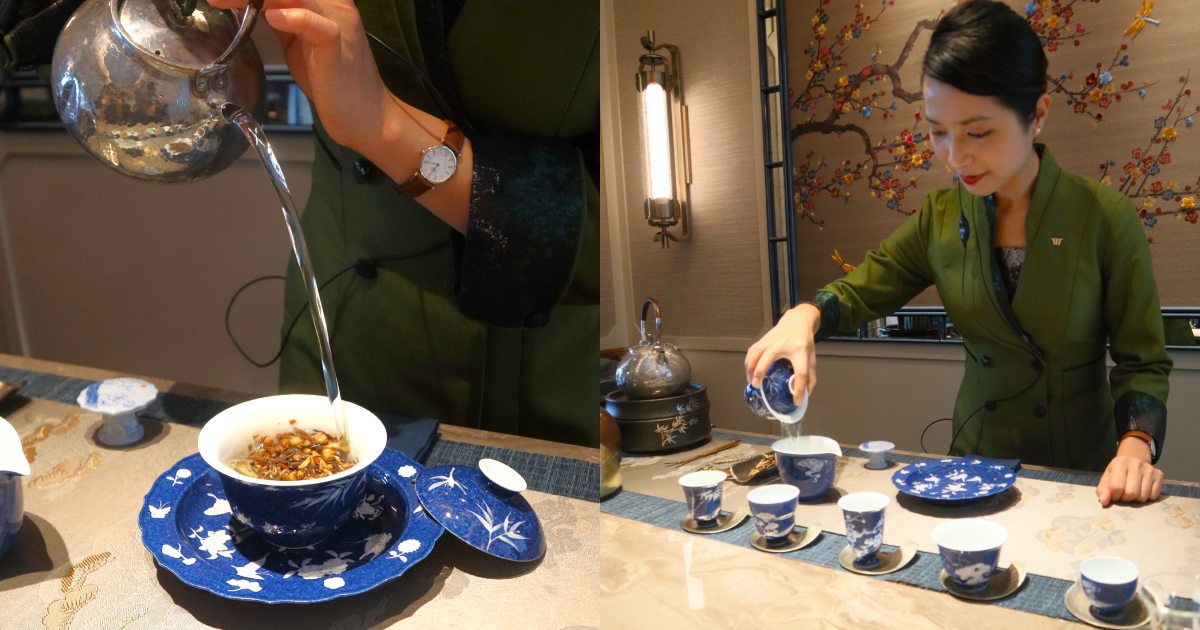 cantonese restaurant - tea