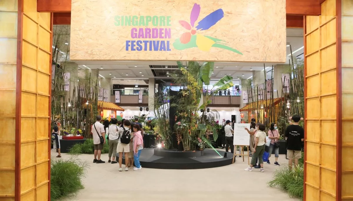 singapore garden festival - entrance