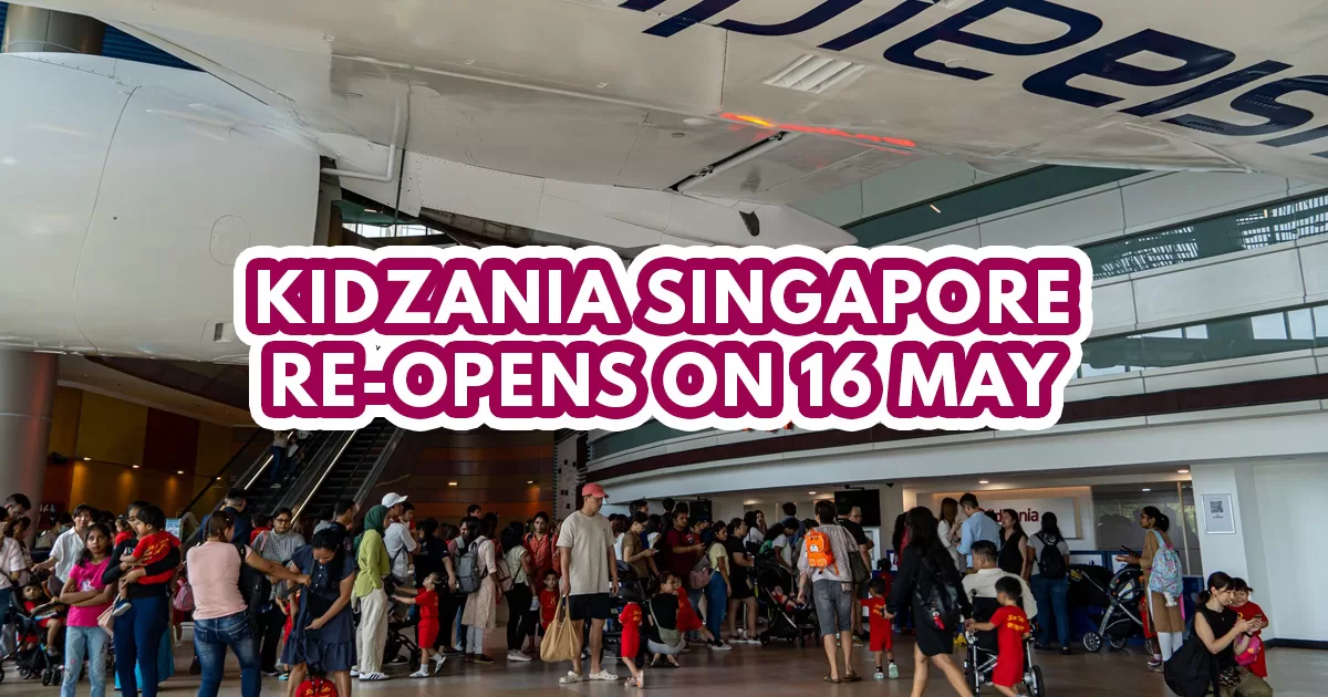 kidzania singapore re-opens - featured image
