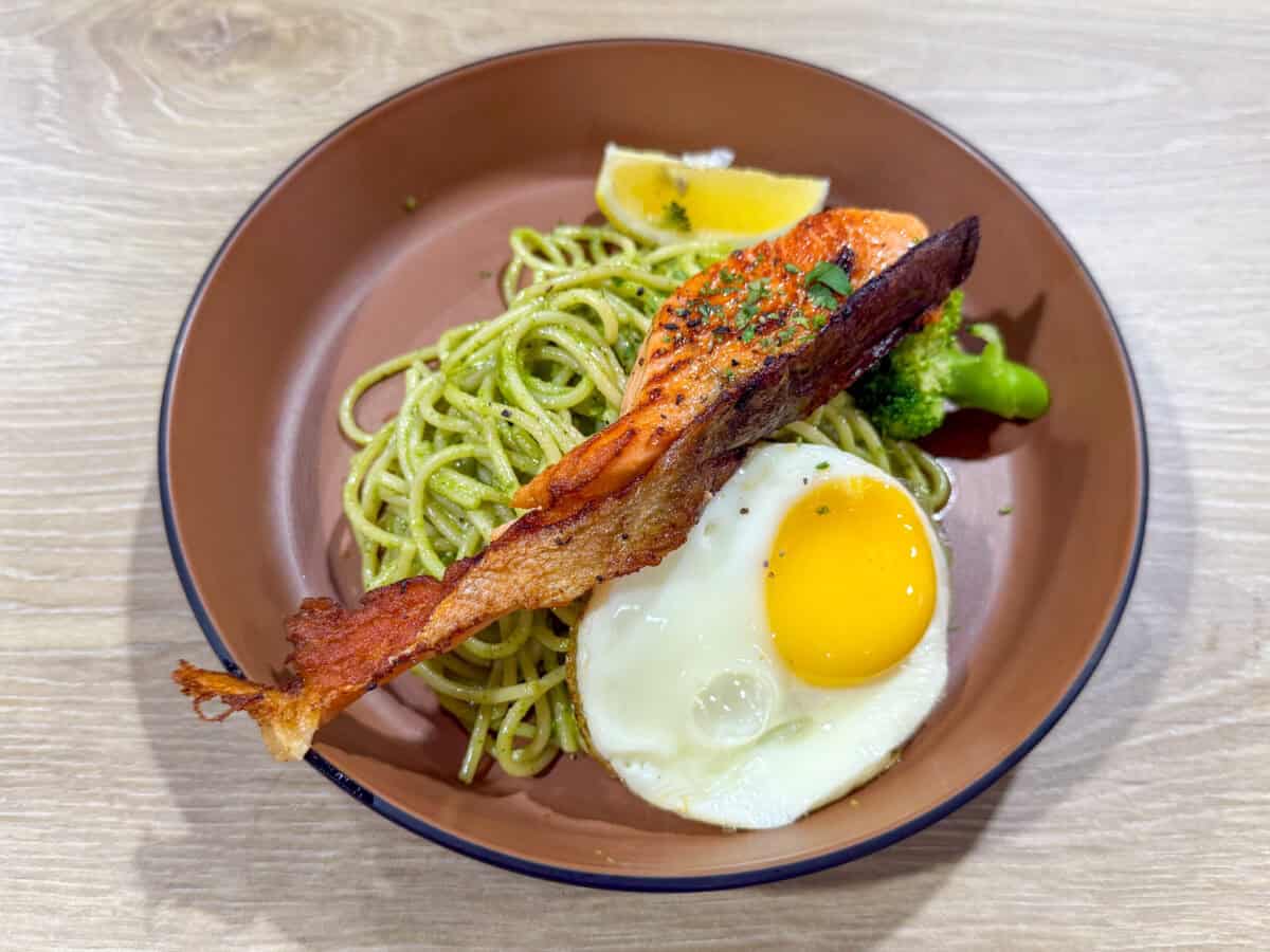 holland village food guide - twirl pasta salmon pesto