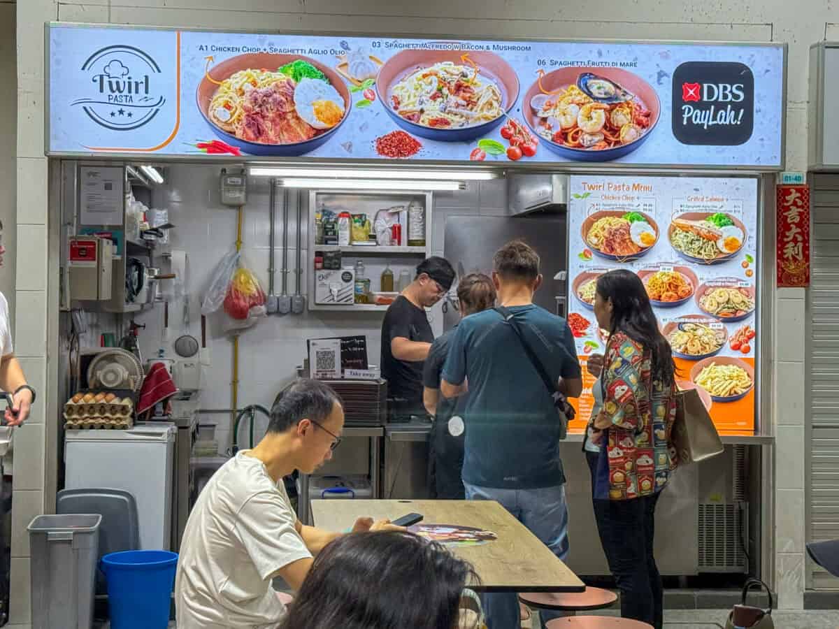holland village food guide - twirl pasta storefront