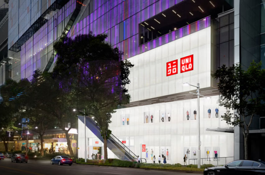 uniqlo orchard storefront