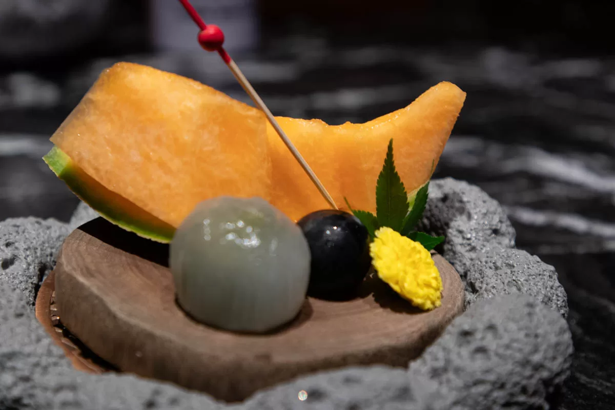 An Omakase - dessert