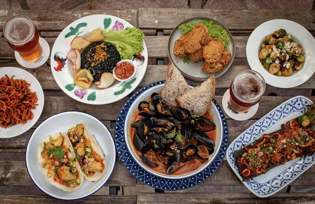 Orh Gao Taproom - Spread