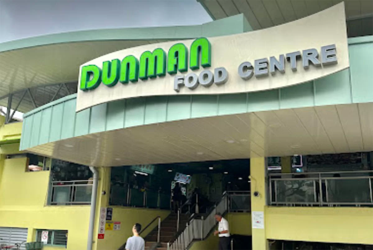 hawker cleaning july 2024 - Dunman food centre