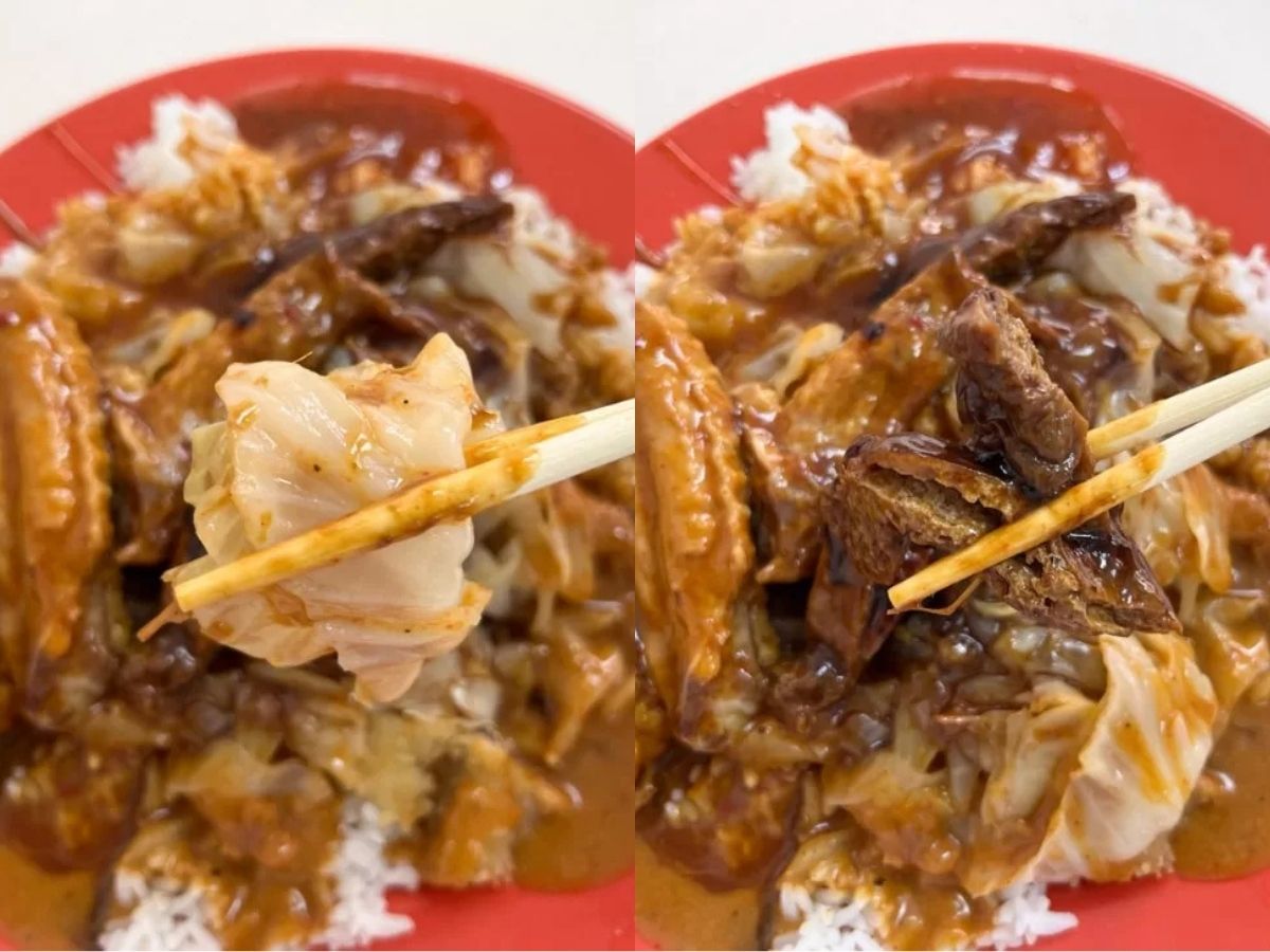 Beach Road Scissors Cut Curry Rice - Cabbage / Tau Pok