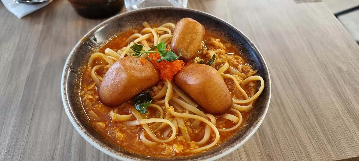 Habitat Coffee - Chilli Crab Linguine