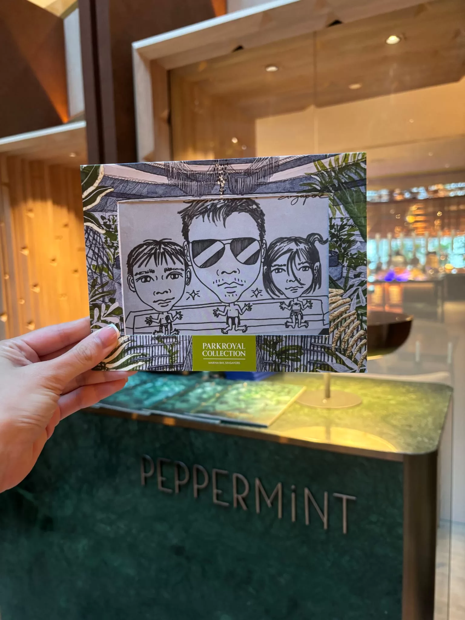 peppermint caricture peppermint - caricture