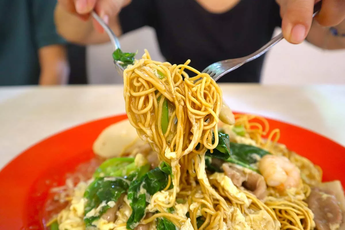 chekitchen7 worst rated zi char - crispy noodle closeup