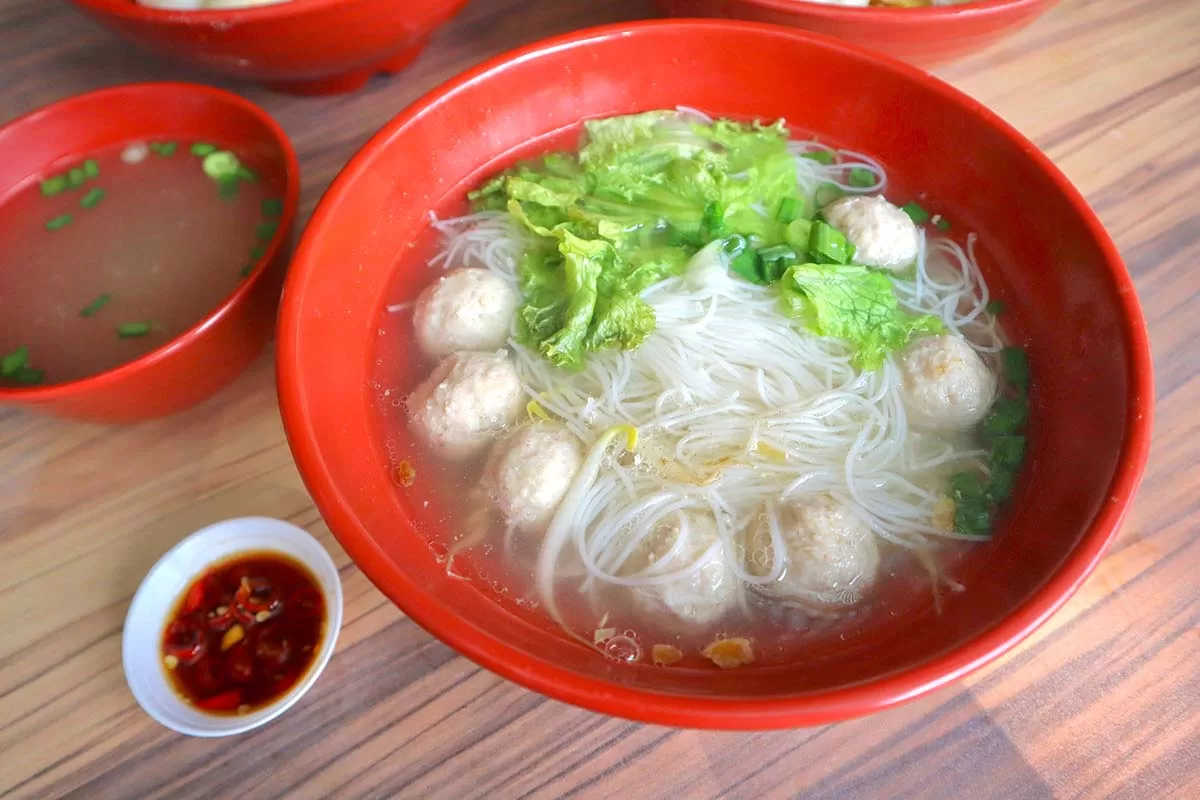bangbangbcm8 bang bang mushroom bcm - meatball noodle soup