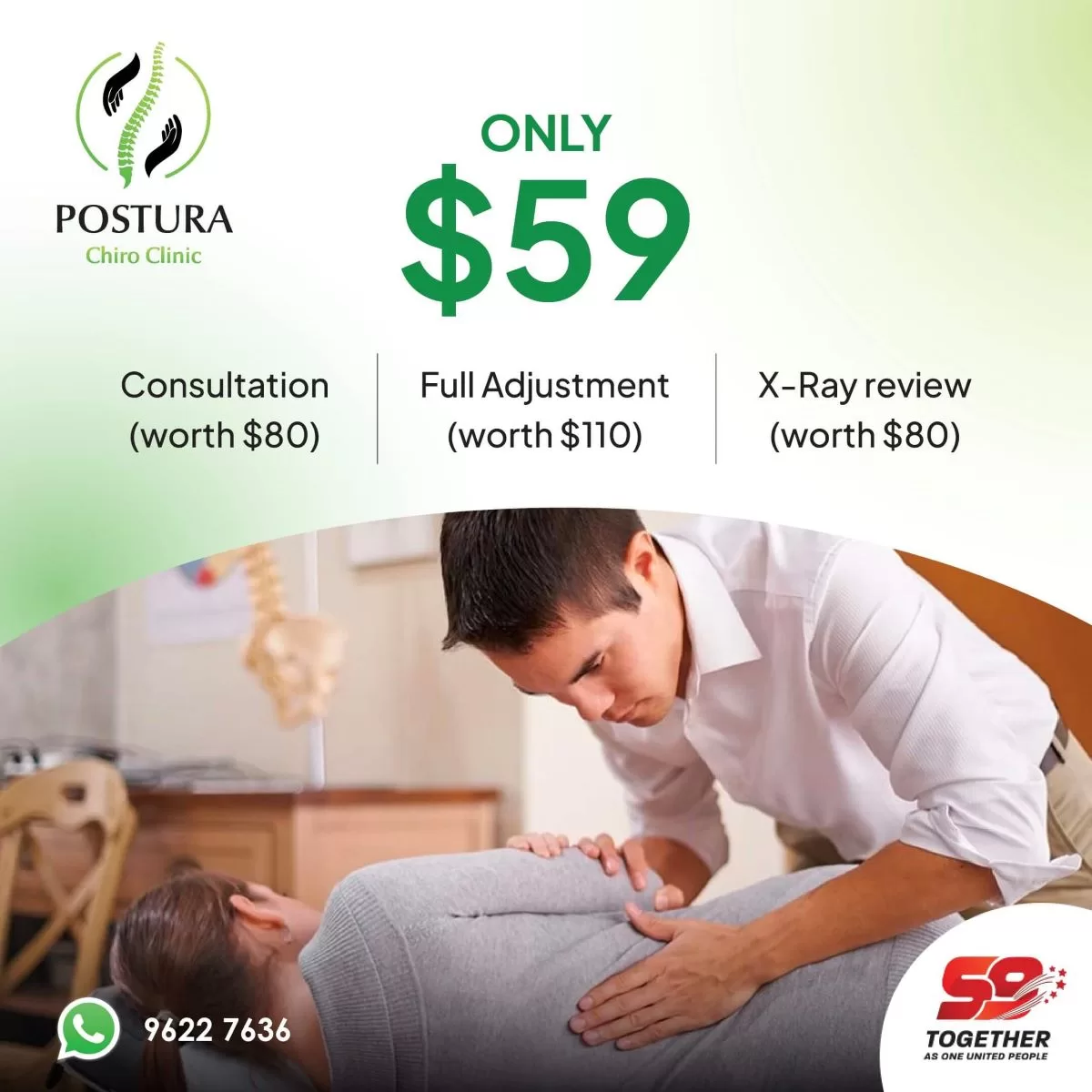 Postura Chiro Clinic Only $59 for Chiropractic treatment and more 1719468694 original
