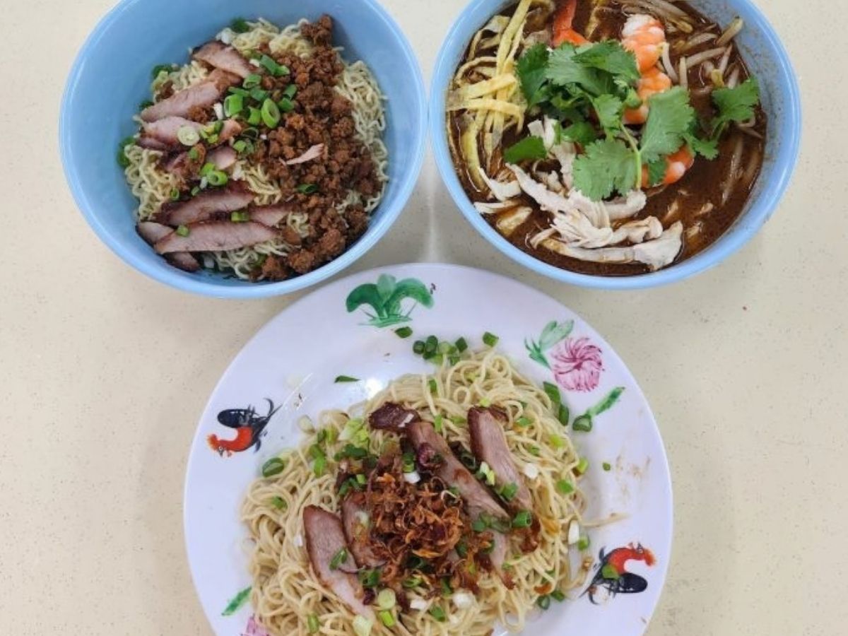 Sarawak Delicacy Laksa & Kolo Mee - all dishes