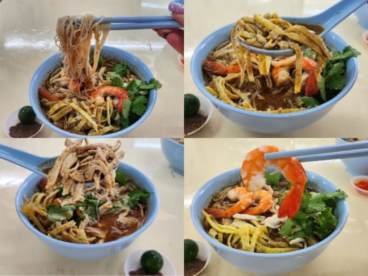 Sarawak Delicacy Laksa & Kolo Mee - laksa beehoon