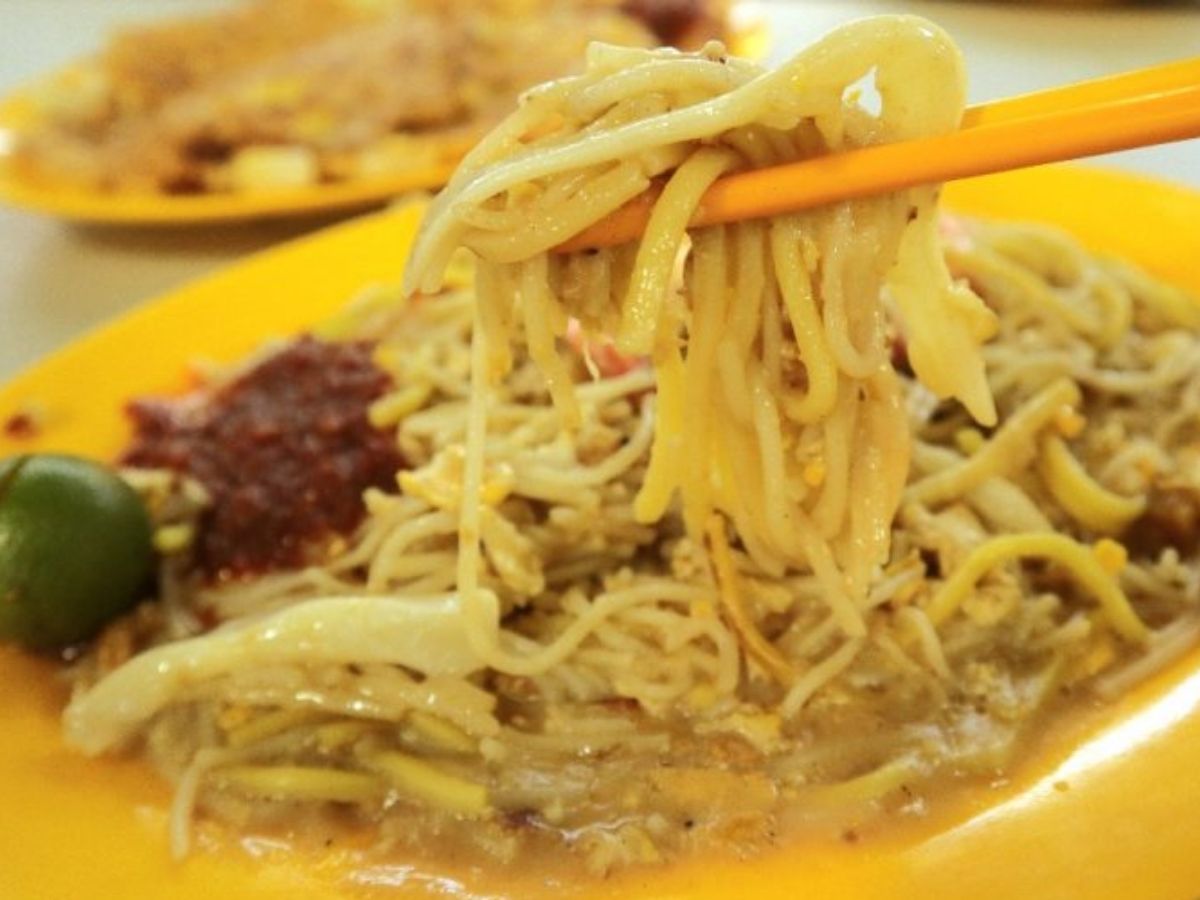 Sumo Fried Hokkien Prawn Mee - pull hokkien mee