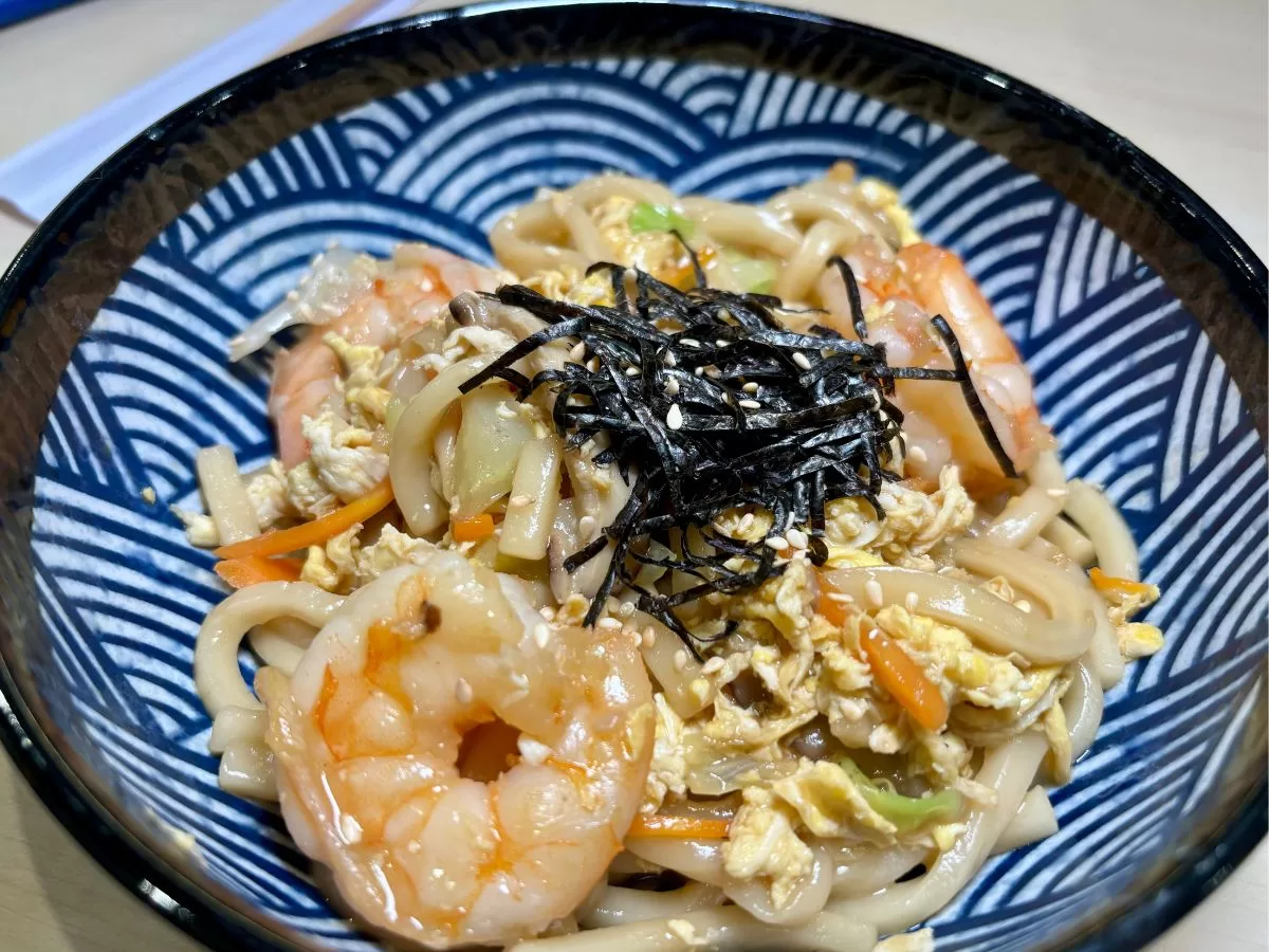 Haruyama Udon - Ebi Yaki Udon