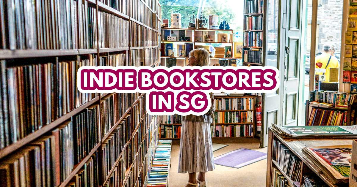 indie bookstore in singapore - featured image