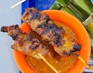 kwong satay - pork and belly satay