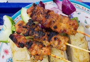 kwong satay - pork belly satay