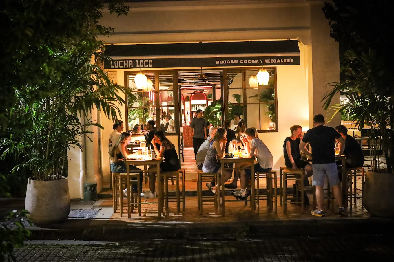 best mexican restaurants - lucha loco storefront