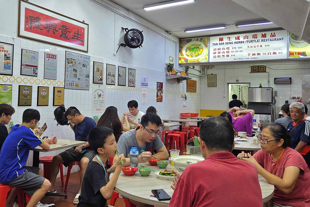 best double-boiled soup - Tan Ser Seng